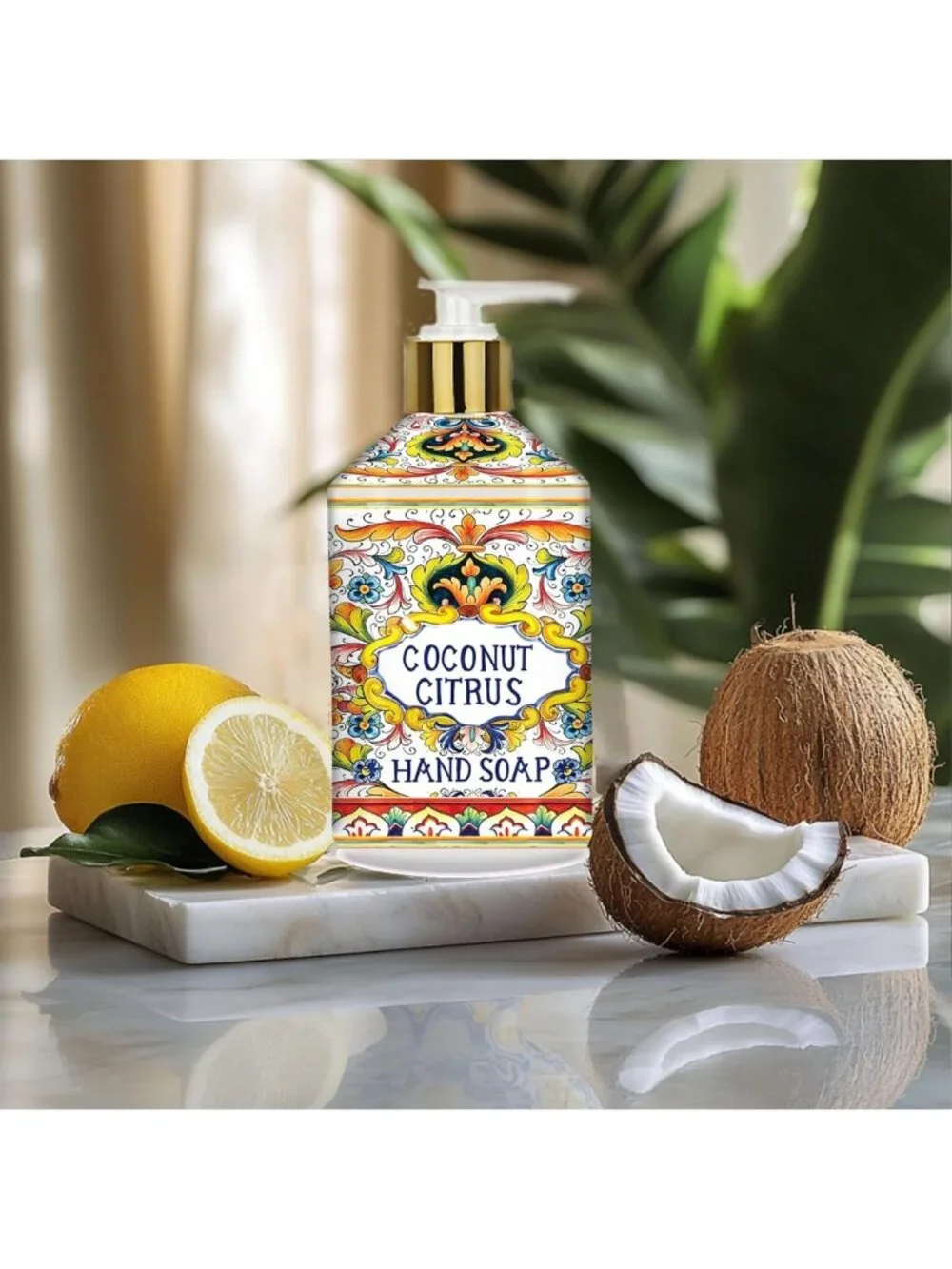 Luxury Hand Soap Set - 8 Bottles of Sea Salt Verbena, Coconut Citrus & More